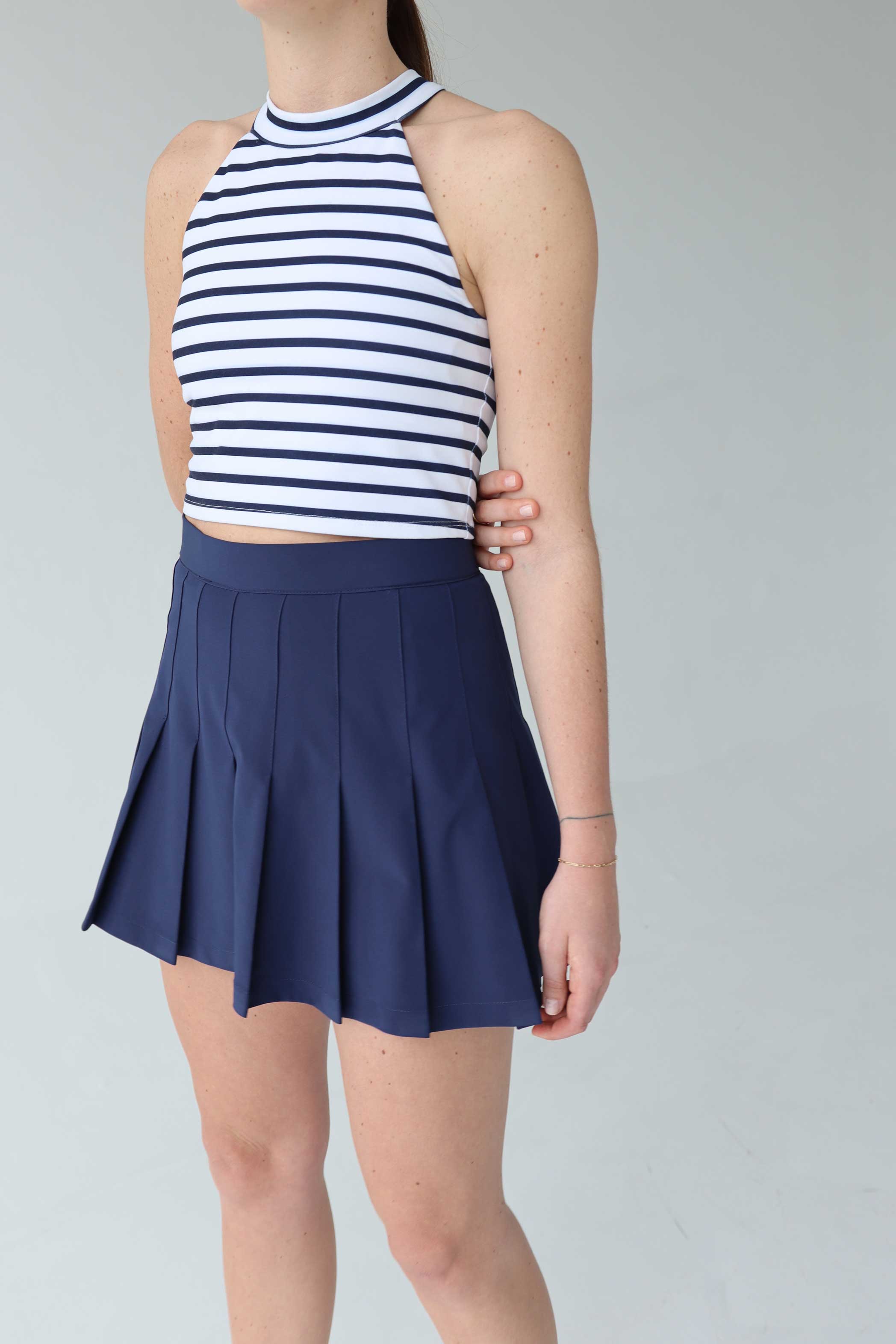 Tennis Skirt - Navy