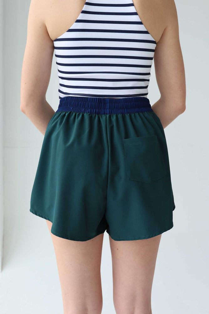 
                  
                    Color Block Running Shorts
                  
                